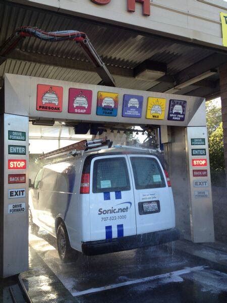 Cotati automatic touchless car wash