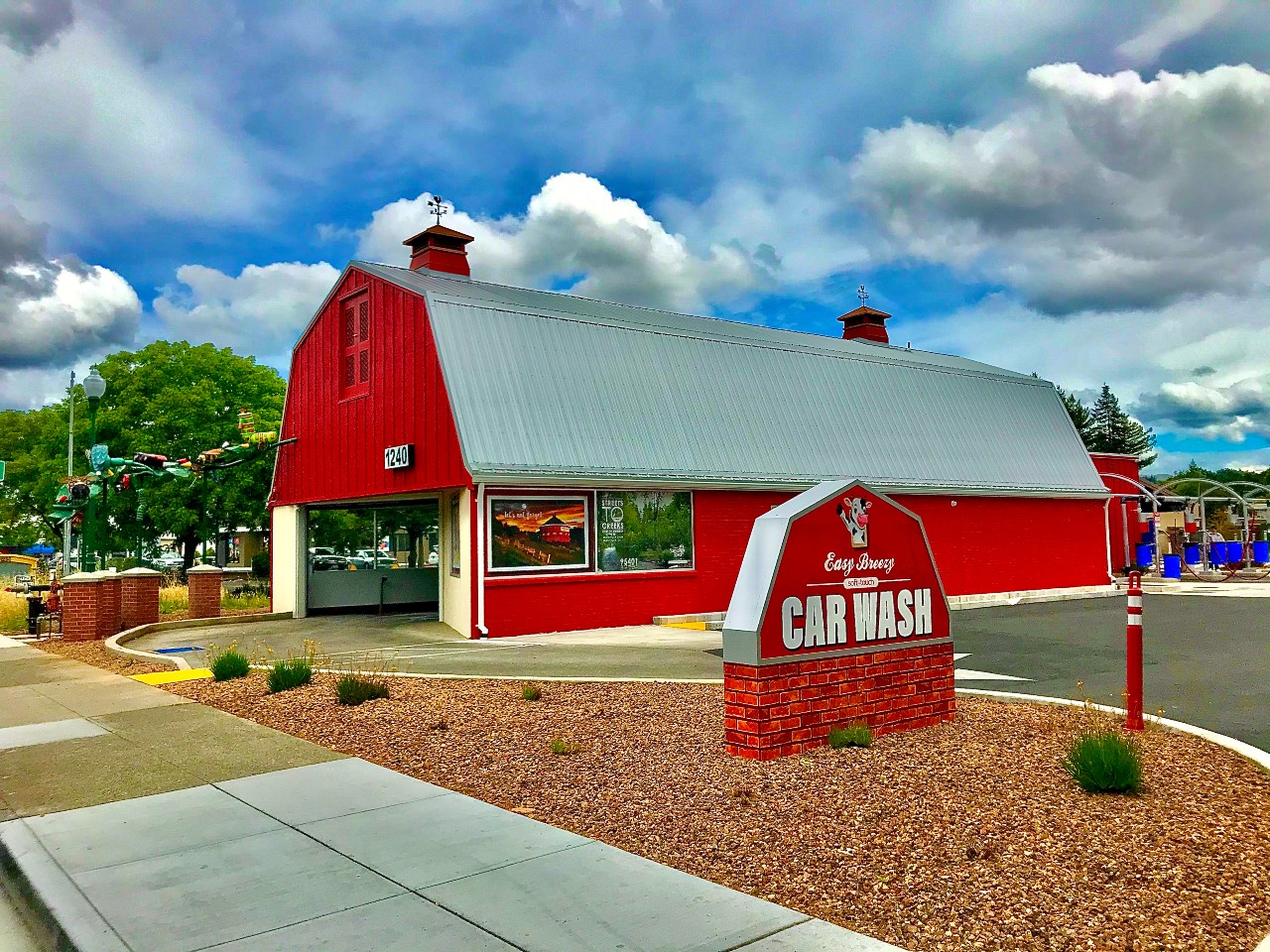 Wash Barn exterior during the day