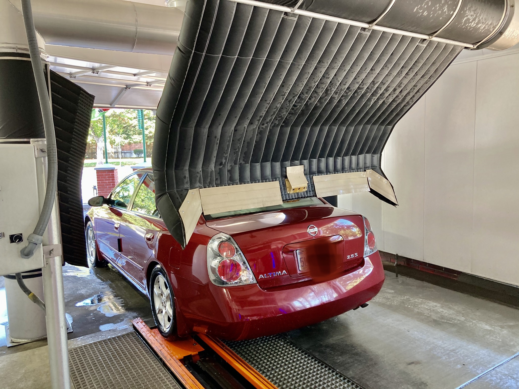 Inside the Wash Barn tunnel